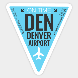 Denver airport Sticker